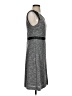 Noir 100% Polyester Tweed Gray Casual Dress Size S - photo 4
