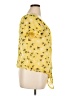 My Michelle 100% Polyester Yellow Short Sleeve Blouse Size 1X - photo 4