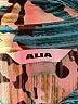 Alia Print Teal 3/4 Sleeve Blouse Size 14 - photo 7