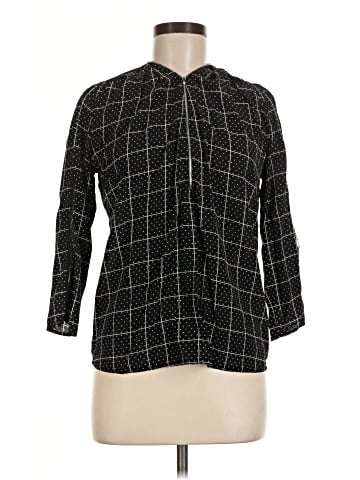 Sandro 3/4 Sleeve Button-Down Shirt (view 1)