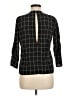 Sandro Tweed Black 3/4 Sleeve Button-Down Shirt Size Med (2) - photo 2