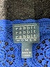 Rabbit Rabbit Rabbit Designs Blue 3/4 Sleeve Blouse Size 2X - photo 7