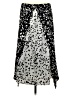 Alfani 100% Polyester Print Black Casual Skirt Size 8 - photo 2