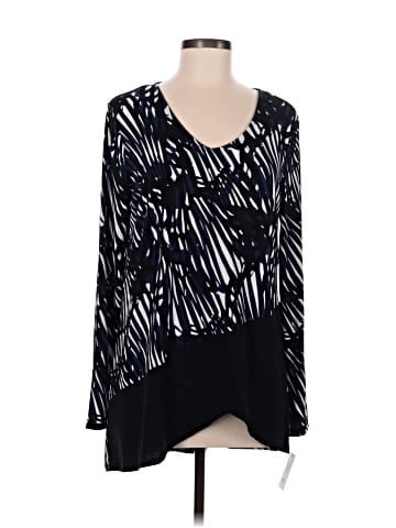 Dana Buchman Long Sleeve Blouse (view 1)