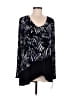 Dana Buchman Black Long Sleeve Blouse Size M - photo 1