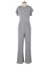 Caution to the Wind Stripes Gray Jumpsuit Size M (estimated) - photo 2