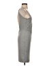 Whisper Metallic Gray Cocktail Dress Size S - photo 4