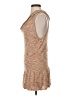 Moth 100% Rayon Tan Casual Dress Size S - photo 5