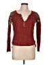 Tiny 100% Rayon Burgundy Long Sleeve Top Size L - photo 1