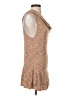 Moth 100% Rayon Tan Casual Dress Size S - photo 4
