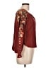 Tiny 100% Rayon Burgundy Long Sleeve Top Size L - photo 4