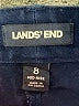 Lands' End Solid Blue Shorts Size 8 - photo 3