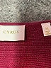 Cyrus Burgundy Pullover Sweater Size M - photo 7