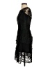 Taylor 100% Polyester Floral Black Cocktail Dress Size 4 - photo 5