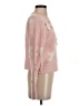 Derek Heart Floral Pink Pullover Sweater Size S - photo 4
