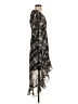 Taylor 100% Polyester Argyle Black Cocktail Dress Size 4 - photo 4