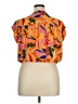 DR2 100% Polyester Orange Sleeveless Blouse Size XL - photo 2