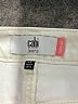 CAbi 100% Cotton Ivory Jeans Size 14 - photo 7
