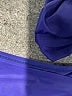 Fabletics Solid Blue Two Piece Swimsuit Size L - photo 3