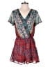 Xhilaration 100% Polyester Paisley Teal Romper Size S - photo 1