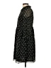 Uniqlo 100% Polyester Stars Black Cocktail Dress Size XS - photo 5