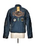 Assorted Brands 100% Cotton Blue Denim Jacket Size L (estimated) - photo 2