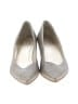 Stuart Weitzman Metallic Silver Heels Size 7 1/2 - photo 2
