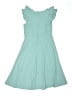 Xtraordinary 100% Polyester Polka Dots Teal Dress Size 10 - photo 2