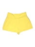 Halara Solid Yellow Shorts Size XL - photo 1