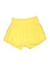 Halara Solid Yellow Shorts Size XL - photo 2