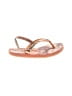 Reef Orange Flip Flops Size 9 - 10 Kids - photo 1
