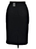 Tahari Solid Black Formal Skirt Size 14 - photo 2