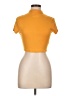 Love J Yellow Short Sleeve Turtleneck Size L - photo 1
