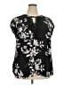 Daniel Rainn 100% Polyester Black Sleeveless Blouse Size 2X - photo 1