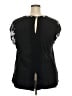 Daniel Rainn 100% Polyester Black Sleeveless Blouse Size 2X - photo 2