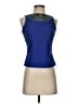 Bisou Bisou Blue Sleeveless Blouse Size XS - photo 1