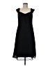 De Laru 100% Polyester Solid Black Cocktail Dress Size 7 - 8 - photo 1