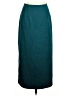 Courtenay Solid Teal Formal Skirt Size 10 - photo 1
