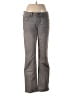Lands' End Chevron-herringbone Gray Jeans Size 6 - photo 1