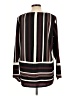 Roz & Ali 100% Polyester Black Long Sleeve Blouse Size L - photo 2