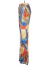 Akira Print Blue Dress Pants Size M - photo 5