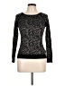 The Limited Animal Print Black Pullover Sweater Size L - photo 1