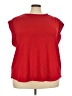 Nine West Red Short Sleeve Top Size 3X - photo 1