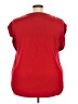 Nine West Red Short Sleeve Top Size 3X - photo 2
