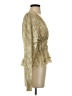 Anthropologie Gold Long Sleeve Blouse Size S - photo 4