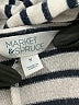 Market and Spruce Silver Pullover Sweater Size M - photo 4