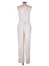 Old Navy Solid Ivory Jumpsuit Size L (tall) - photo 2