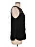 Old Navy 100% Viscose Black Sleeveless Blouse Size L - photo 4