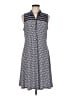 MSK Print Blue Casual Dress Size M - photo 1