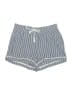Roxy 100% Viscose Stripes Blue Shorts Size M - photo 1